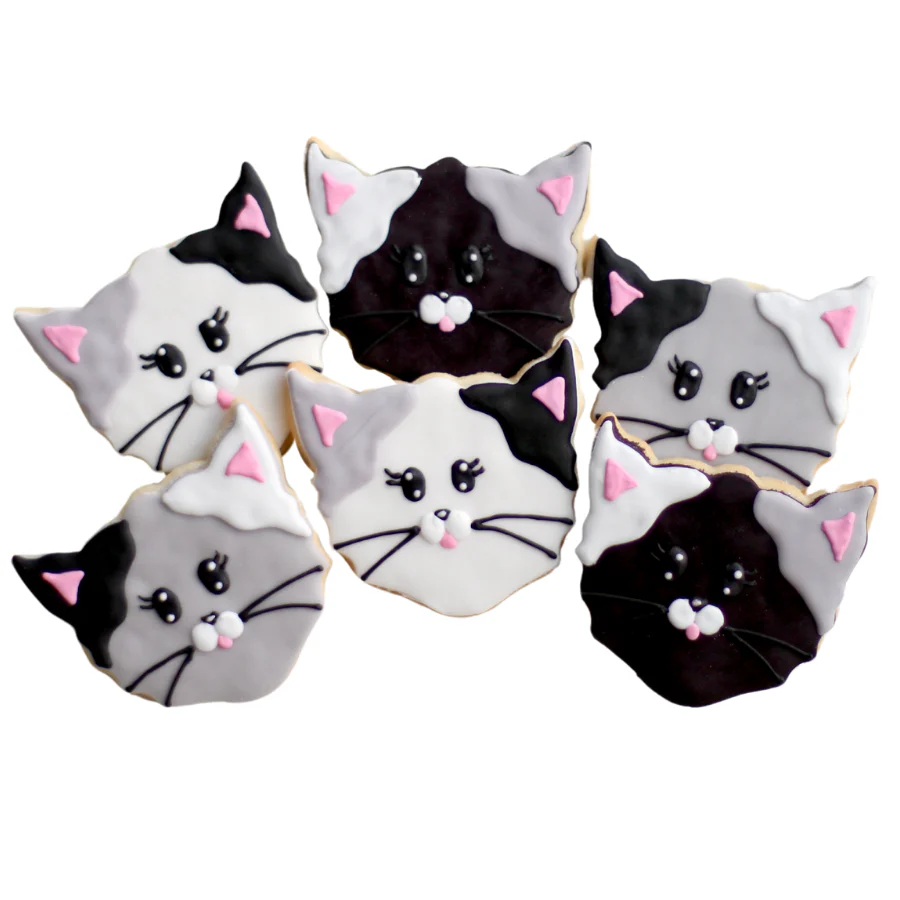 Sweet Sanctions LLC - Wholesale Cookie - Kitten Cat Cookies6