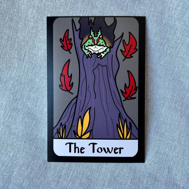 Tarot Frog - Impressão da Torre por atacado de Saint Fax