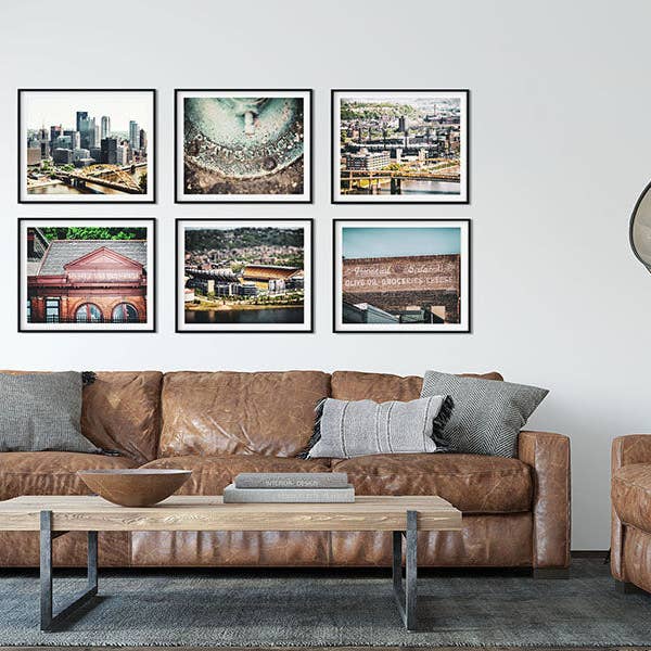 Lisa Russo Fine Art - Wholesale Gallery Wall Set - Pittsburgh Pennsylvania Scenes | Art Prints Set of 63