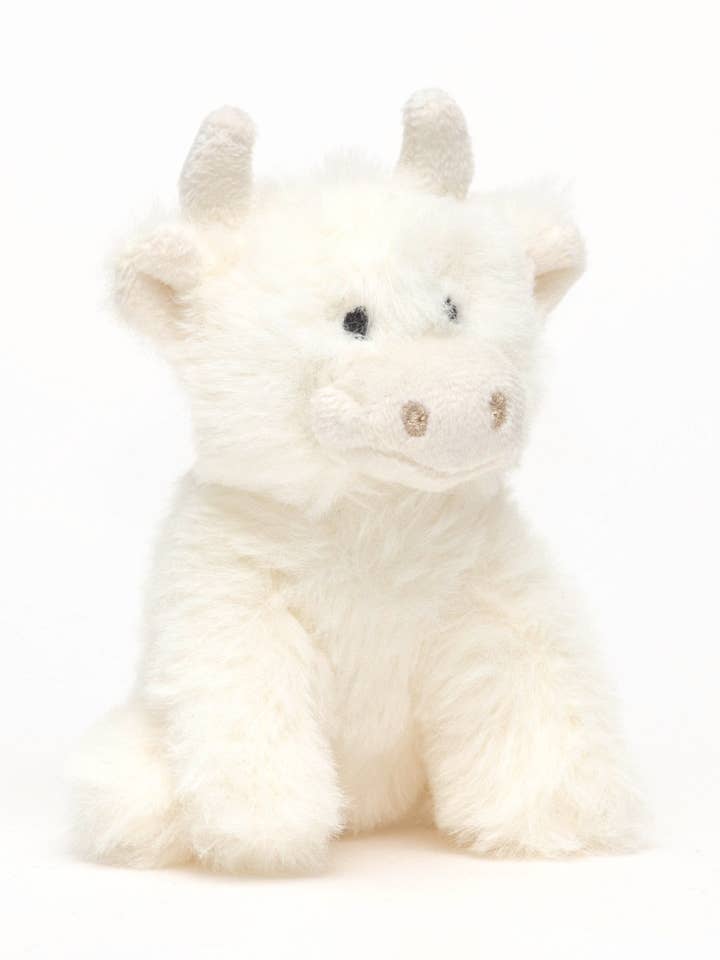 Scottish Highland Cow Soft Plush Toy Mini Cream -13CM and other Purchase wholesale screen prints. Free returns & net 60 terms on Faire trending on Faire.