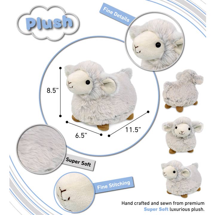 Cota Global - Wholesale Stuffed/Plush Toy - Kids & Baby - Super Soft Plush - Sheep2