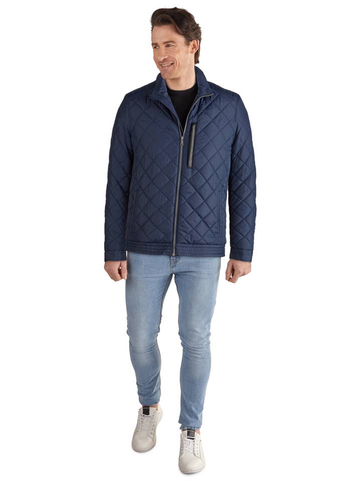 Cole Haan - Wholesale Jacket - Men's - COLE HAAN SHERPA LINED QUILT JACKET