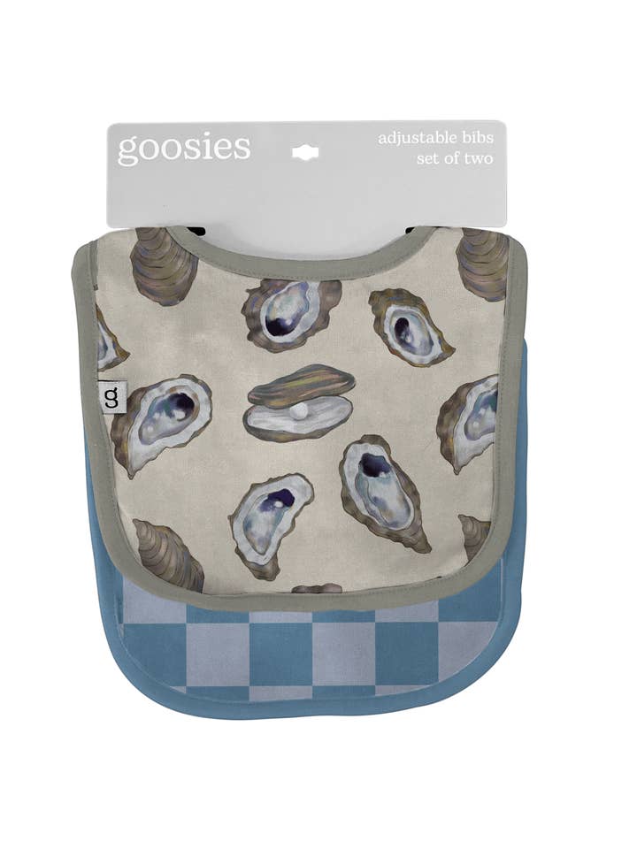 Coastal Oysters - Bib Set for wholesale by Goosies