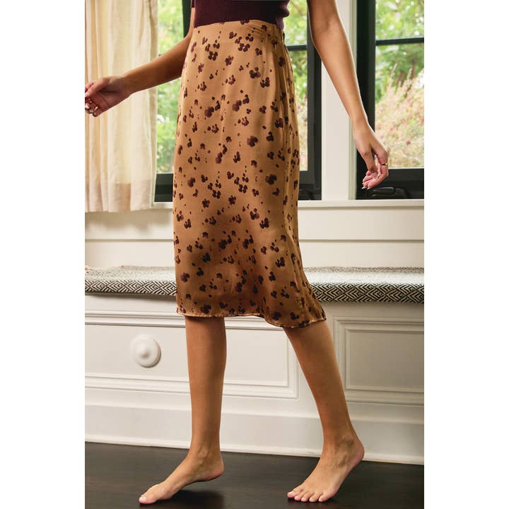 Dress Forum - Vendita all'ingrosso Gonna - Donna - Gonna longuette a trapezio con ghepardo al sole6