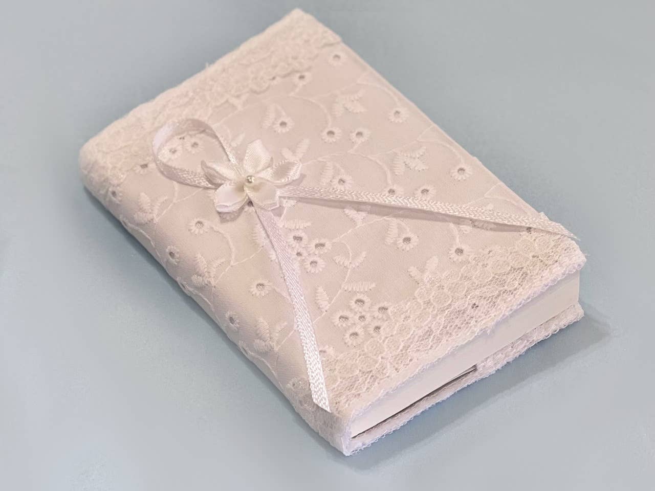 Simply Charming - Wholesale Baby & Toddler Book (0-2) - White Eyelet Keepsake Baby Bible1