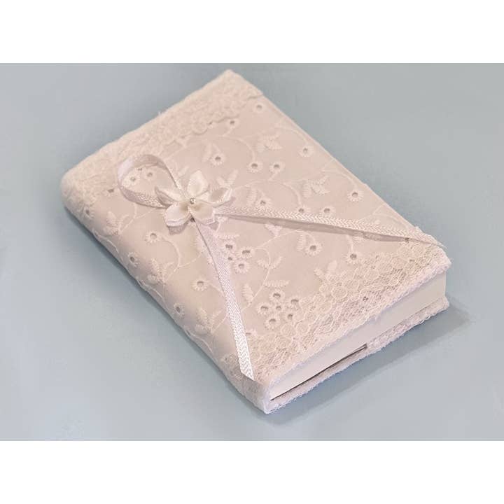Simply Charming - Wholesale Baby & Toddler Book (0-2) - White Eyelet Keepsake Baby Bible1
