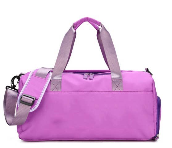 Dilworth Road - Wholesale Weekender Bag - Women's - Vinyl Zip Duffel Bag Personalize with Patches4