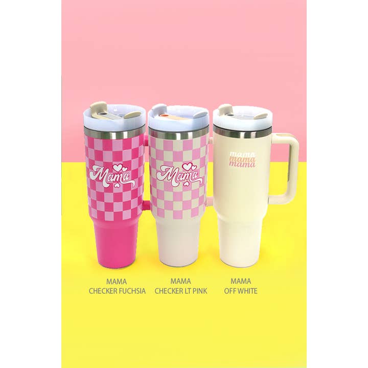 JOSSLYN by wall to wall - Wholesale Insulated Mug/Tumbler - 40oz STAINLESS STEEL TUMBLER MAMA | TB40OZ MAMA