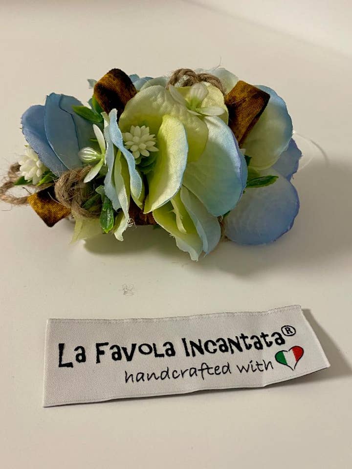 Handmade French clip clip clip clip for wholesale by La Favola Incantata® - Marchio Artigiano