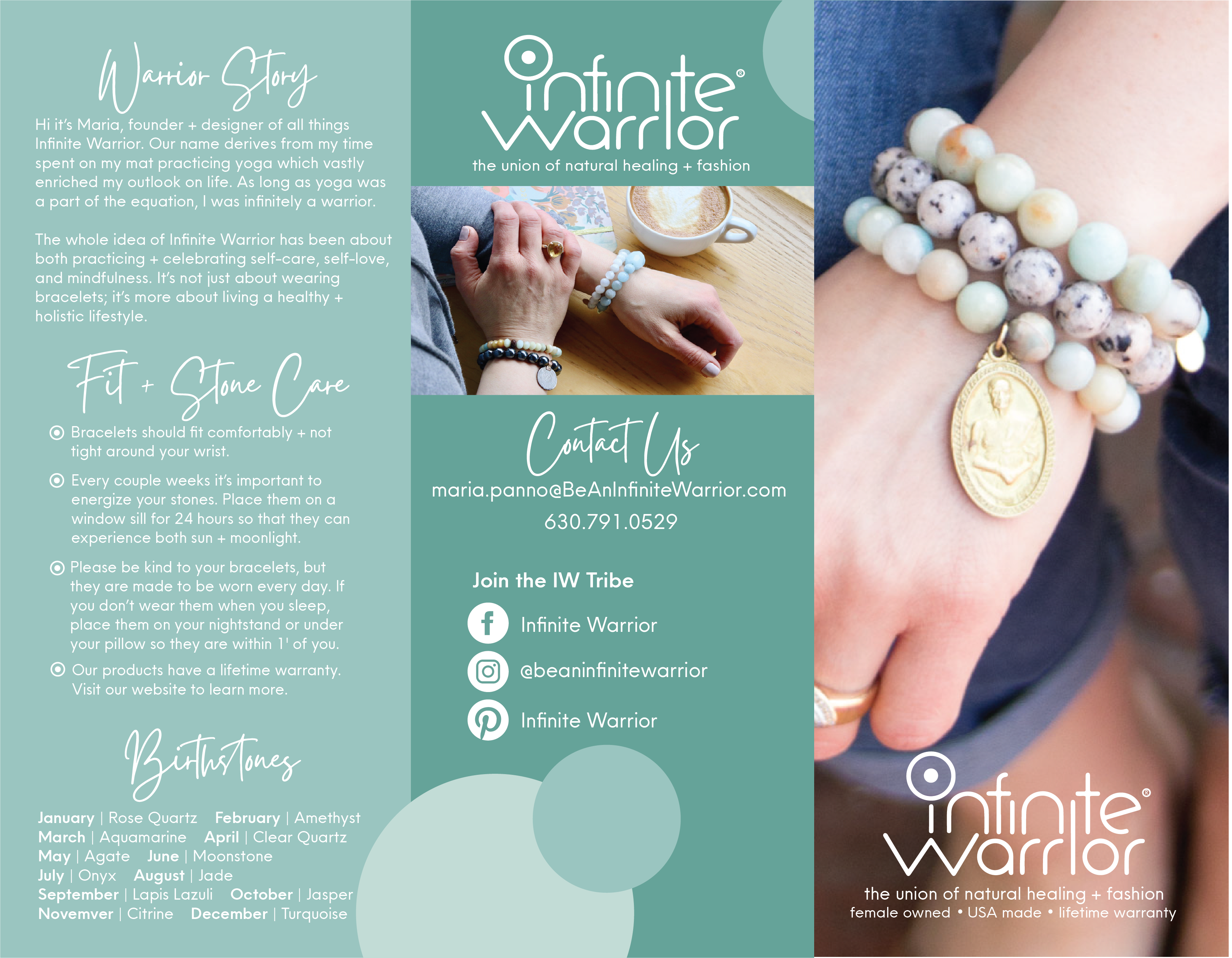 Infinite Warrior – Großhandel Perlenarmband – Tigerauge Kristall Armband5