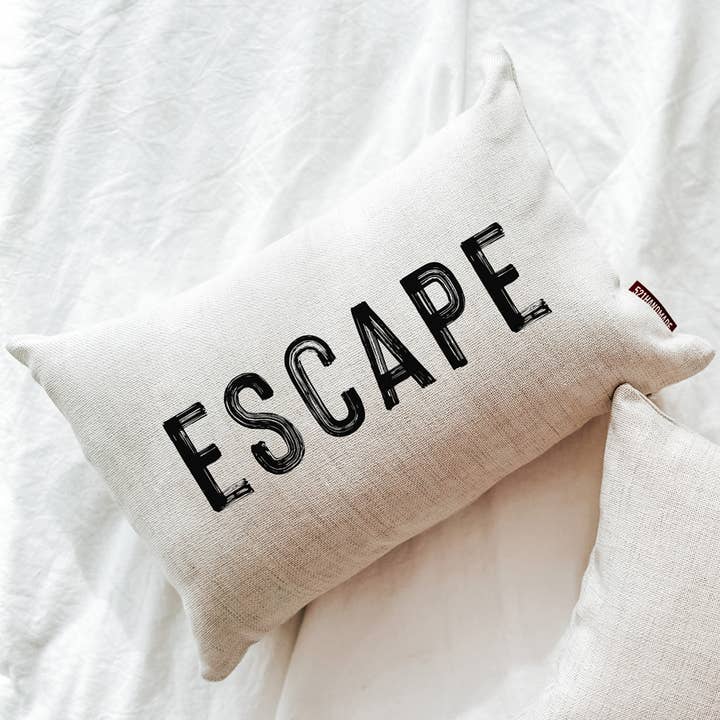 Escape Beach House Pillow for wholesale by 521handmade