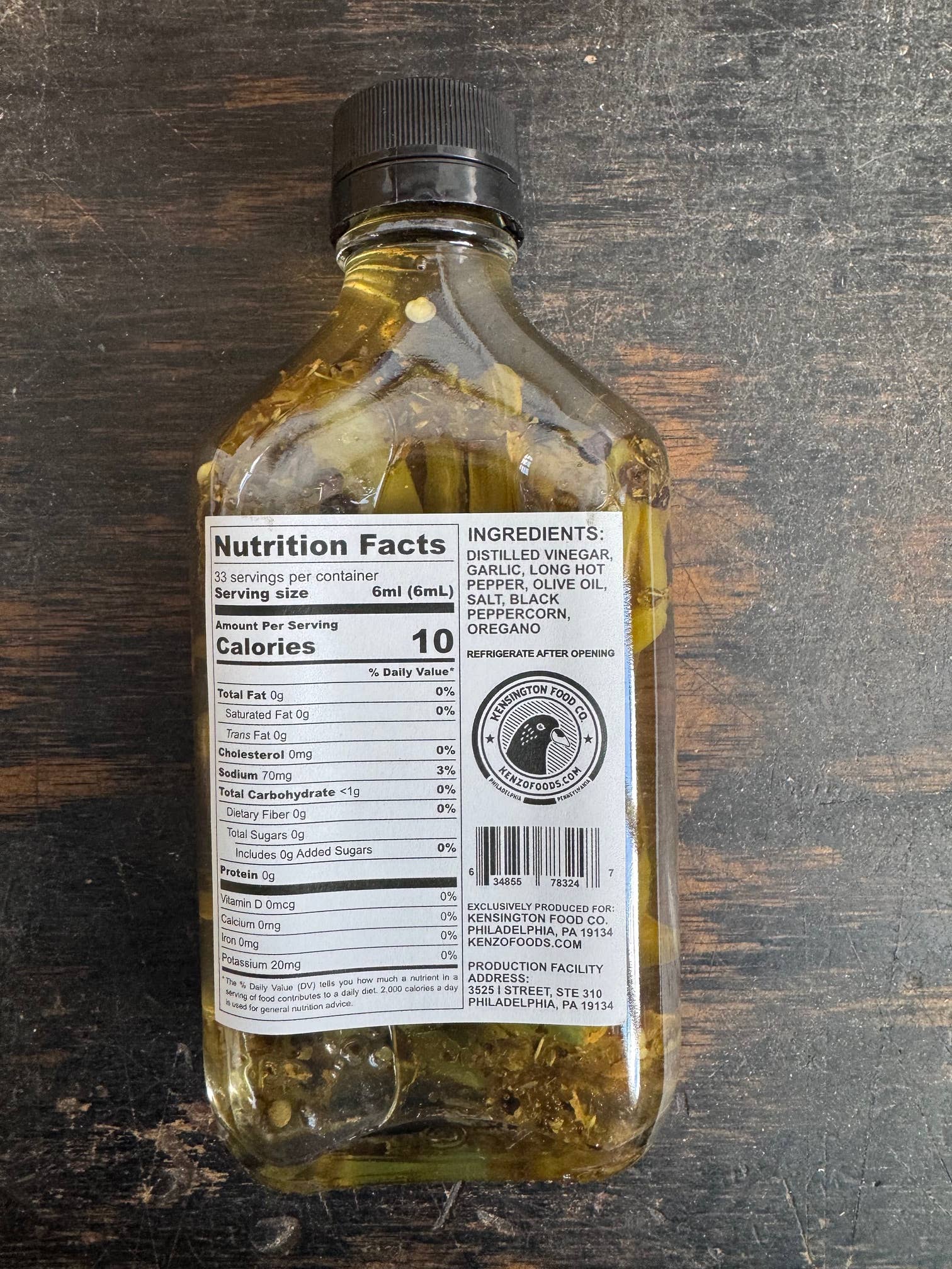 Kensington Food Company - Vente Sauces piquantes - Sauce de Piments Longs Rôtis à l'Italienne Kensington1