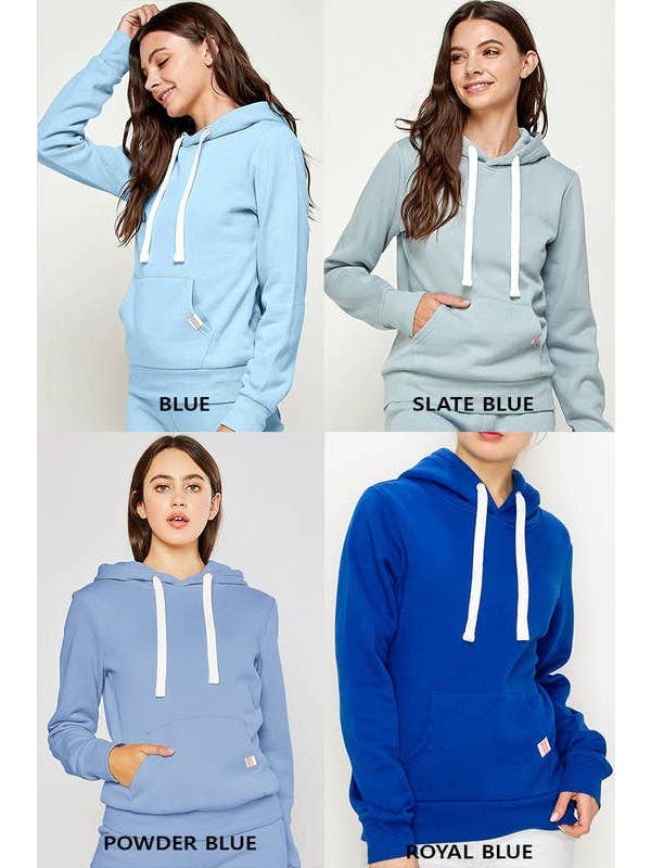 Vanilla Monkey - Wholesale Hoodie - Women's - Basic Fleece Pullover Hoodie20