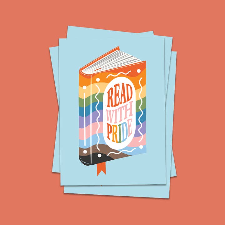 Bookishly (US Duties Paid) - Wholesale Postcard Set - Read With Pride Postcards - Set of 101
