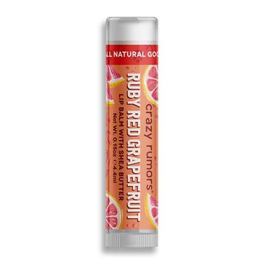Ruby Red Grapefruit Lip Balm for wholesale by Crazy Rumors UK