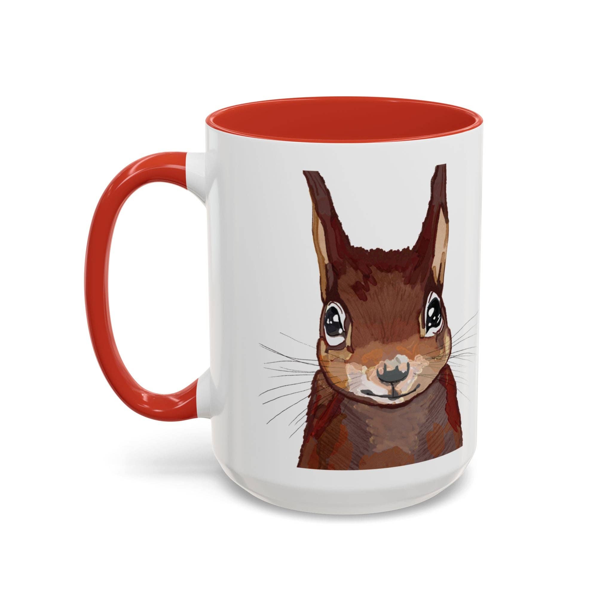 Blue Cava - Wholesale Coffee Mug - Squirrel Two Tone Coffee Mugs (11oz & 15oz)22