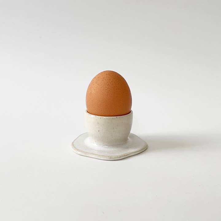 Sunday Studio - Wholesale Egg Cup/Holder - Handmade Ceramic Egg Cup - Fried Egg2