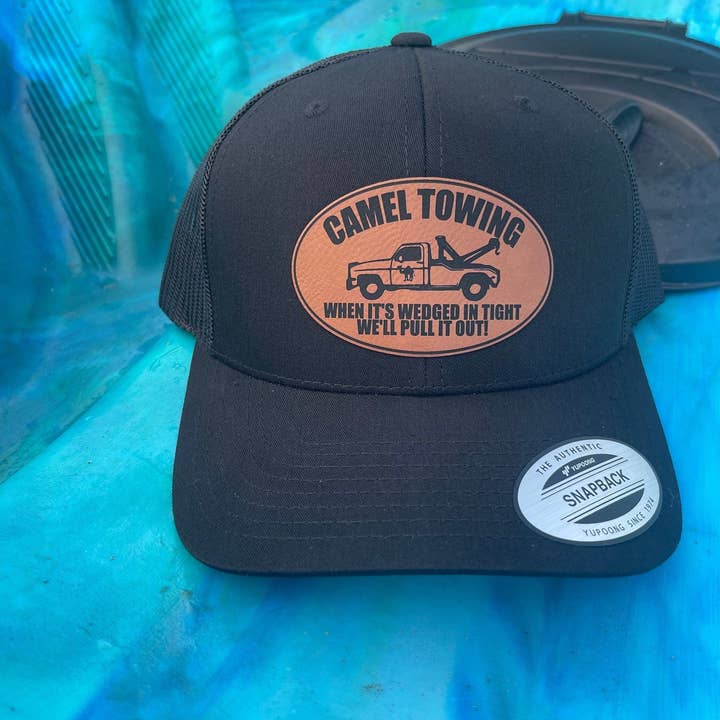 BUBBLEHEAD INK - Wholesale Trucker Hat - Unisex - Camel Towing Funny Trucker Hat