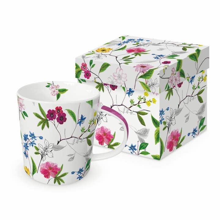 MUG IN GIFT BOX-FLOWER POWER for wholesale by Paperproducts Design • Ambiente