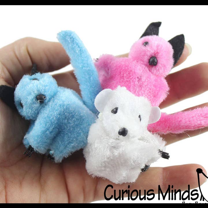 Curious Minds Toys - Wholesale Stuffed/plush toy – Kids & baby - 1 Cute Fuzzy Plush Animal Clip On - Squeeze to Clip on 80's5