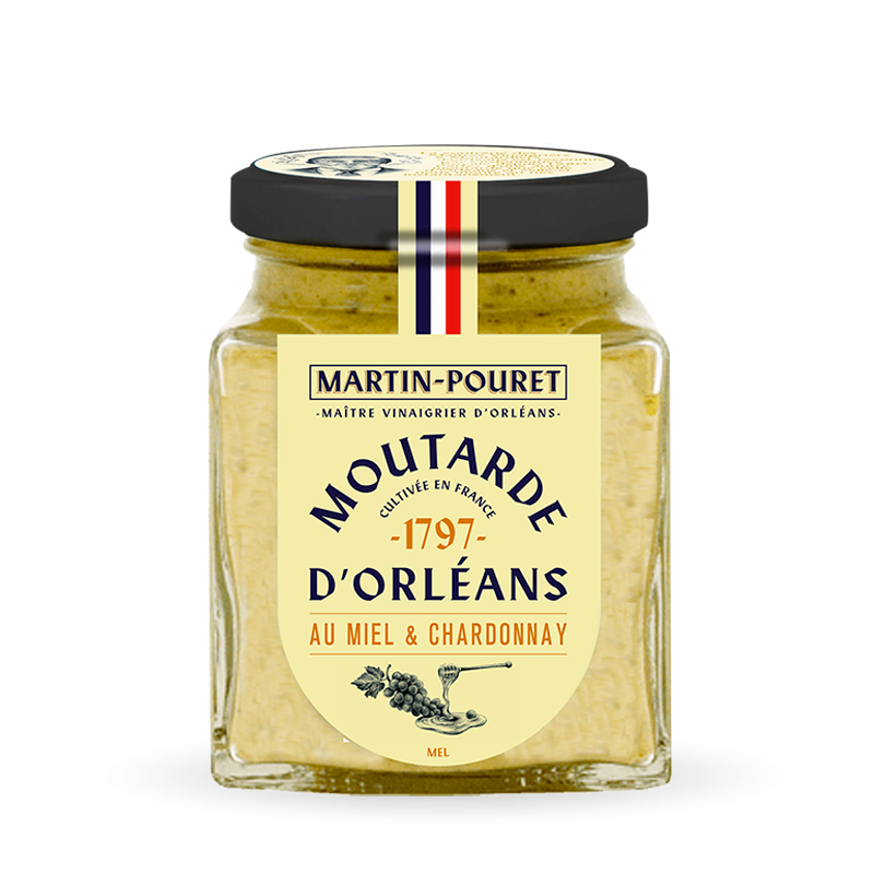 Martin-Pouret - Wholesale Mustard - Orleans Mustard Honey and Chardonnay1