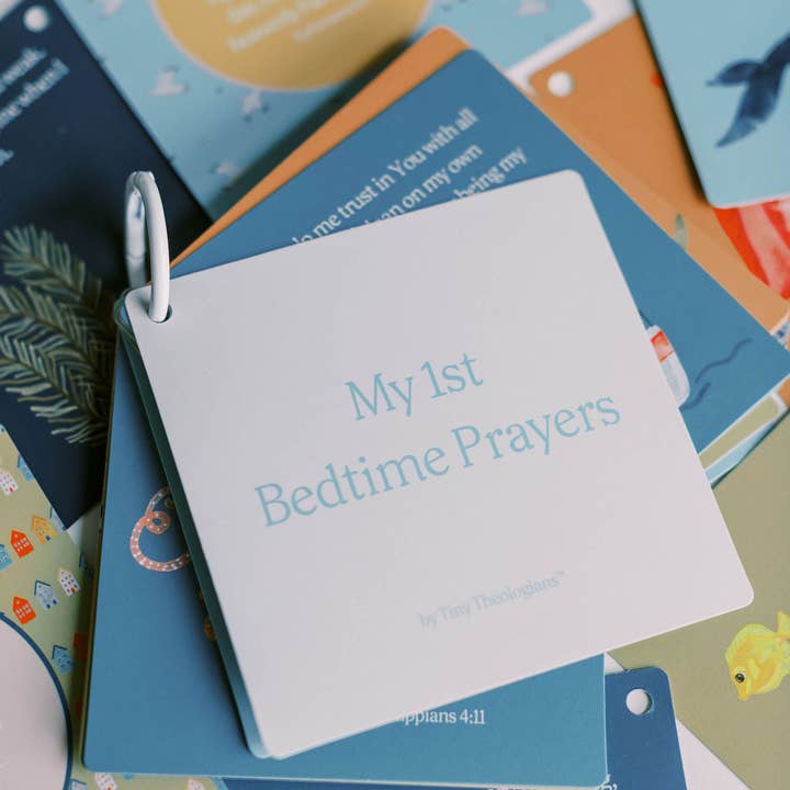 Tiny Theologians - Wholesale Learning Cards - Kids & Baby - My First Bedtime Prayers2