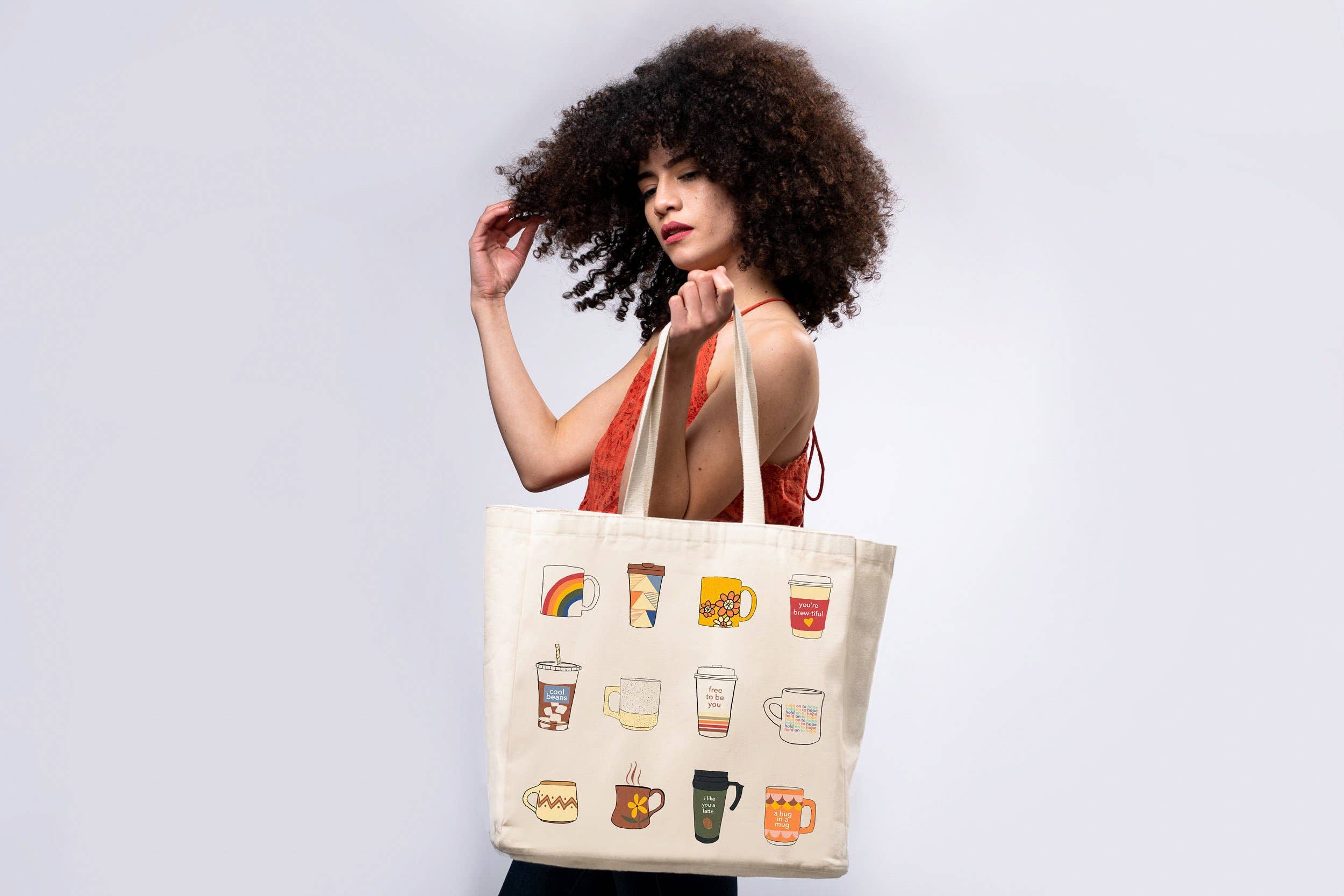 The Tote Project - Wholesale Tote Bag - Women's - Coffee Lover Tote Bag7