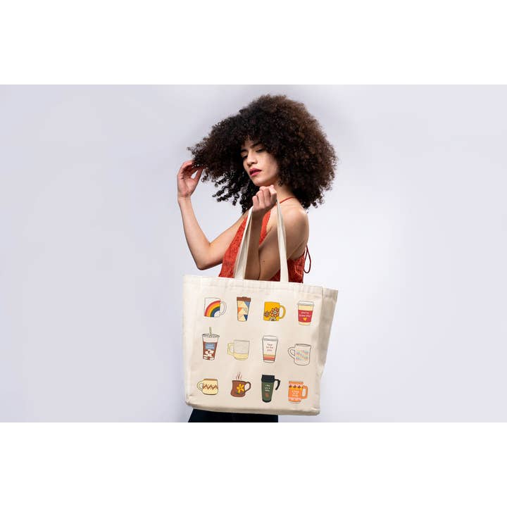 The Tote Project - Wholesale Tote Bag - Women's - Coffee Lover Tote Bag7