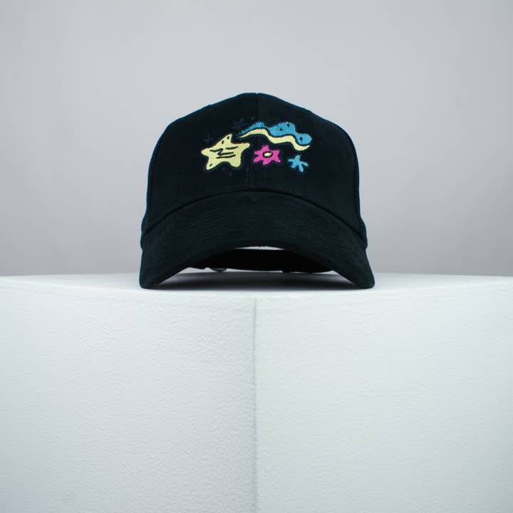 Hatty Hats Embroidery - Wholesale Baseball Cap - Women's - Floral Superstar Baseball Cap - Happy Hippie Collection2