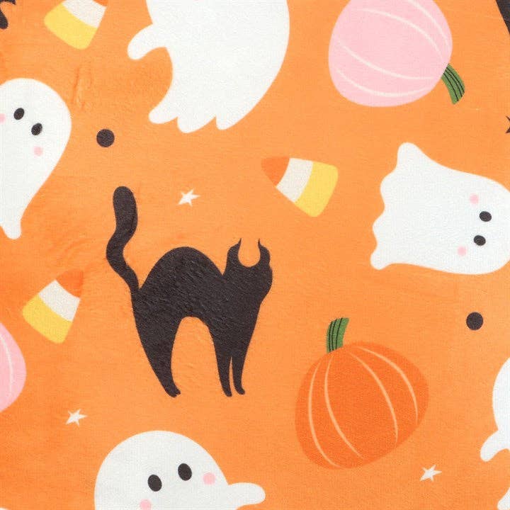 Something Different Wholesale - Wholesale Throw/Decorative Pillow - Square Sweet and Spooky Halloween Ghost Print Cushion2
