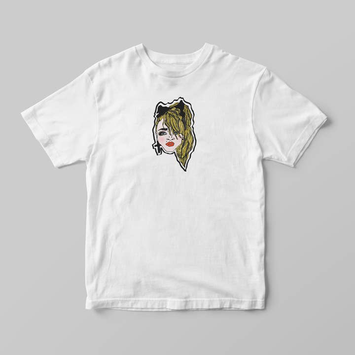 T-shirt illustré Madonna pour la vente par Truzn