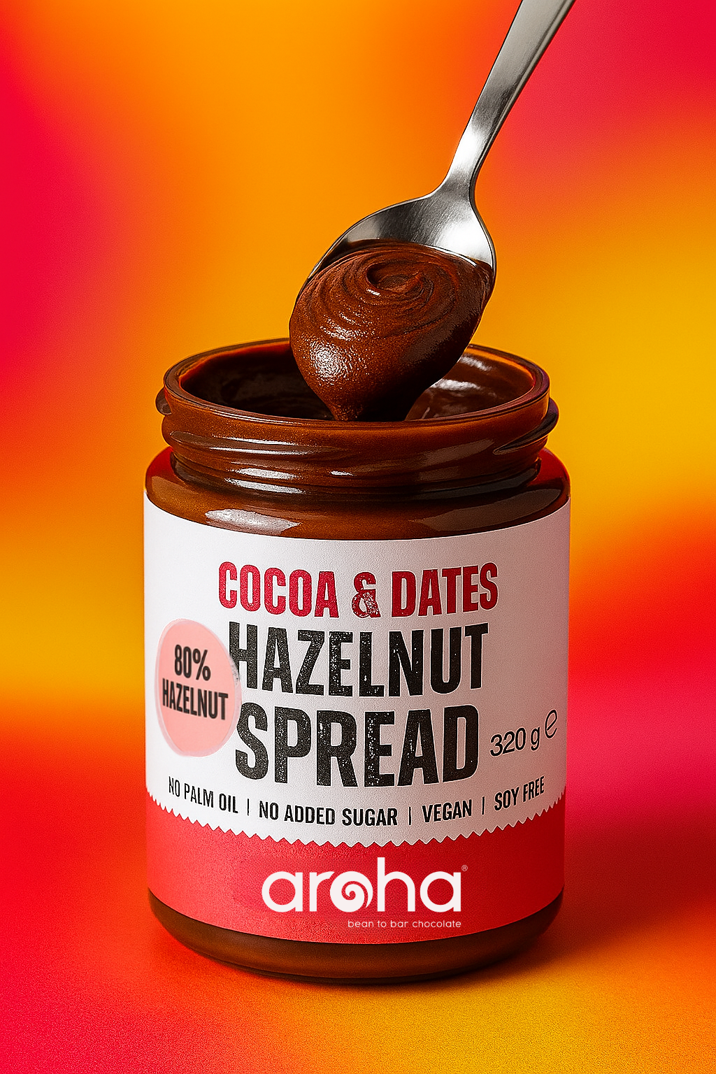 Bascuda – wholesale Nut butter – Aroha Hazelnut Spreads 320 gr3