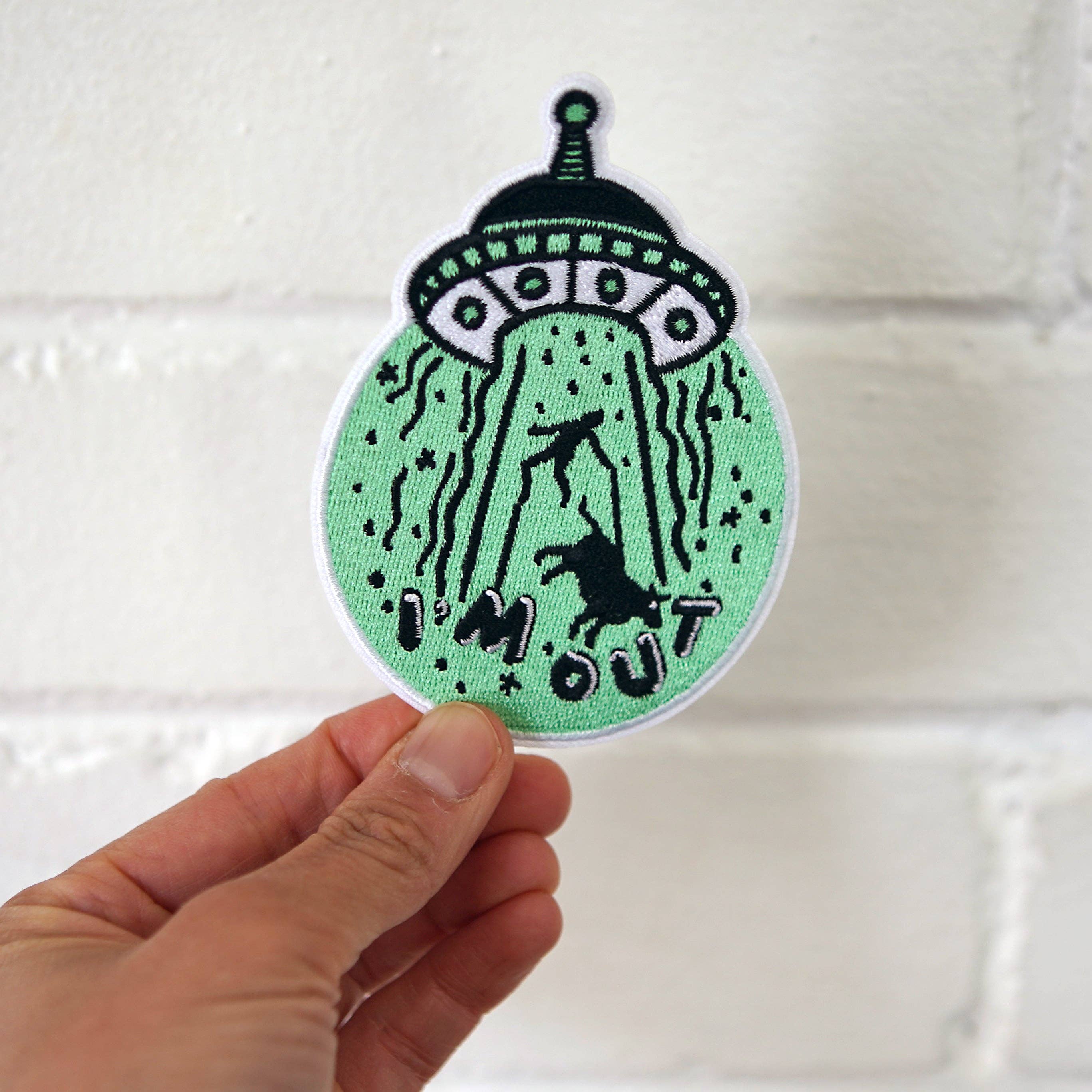 Stuntin Goods – wholesale Patch – Aliens Exist Patch1