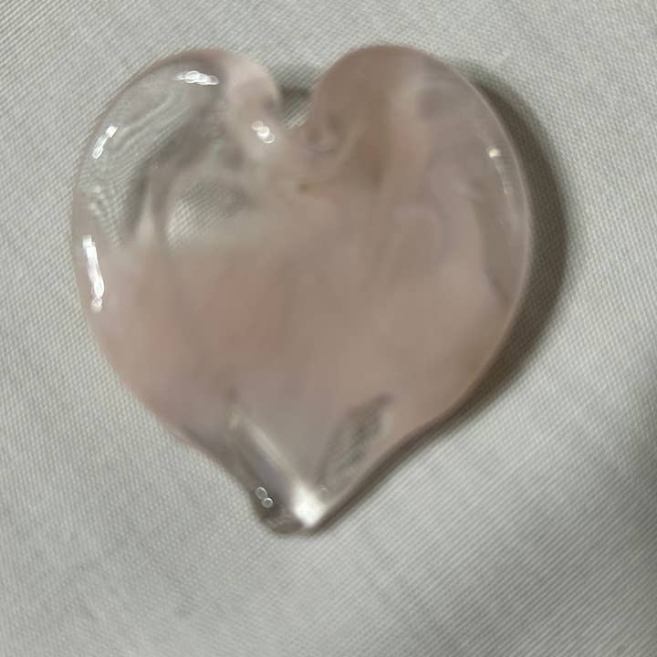 Terrapin Glass Gardens - Vente Décorations de table - Cœurs en verre sculptés à la main fabriqués aux États-Unis9