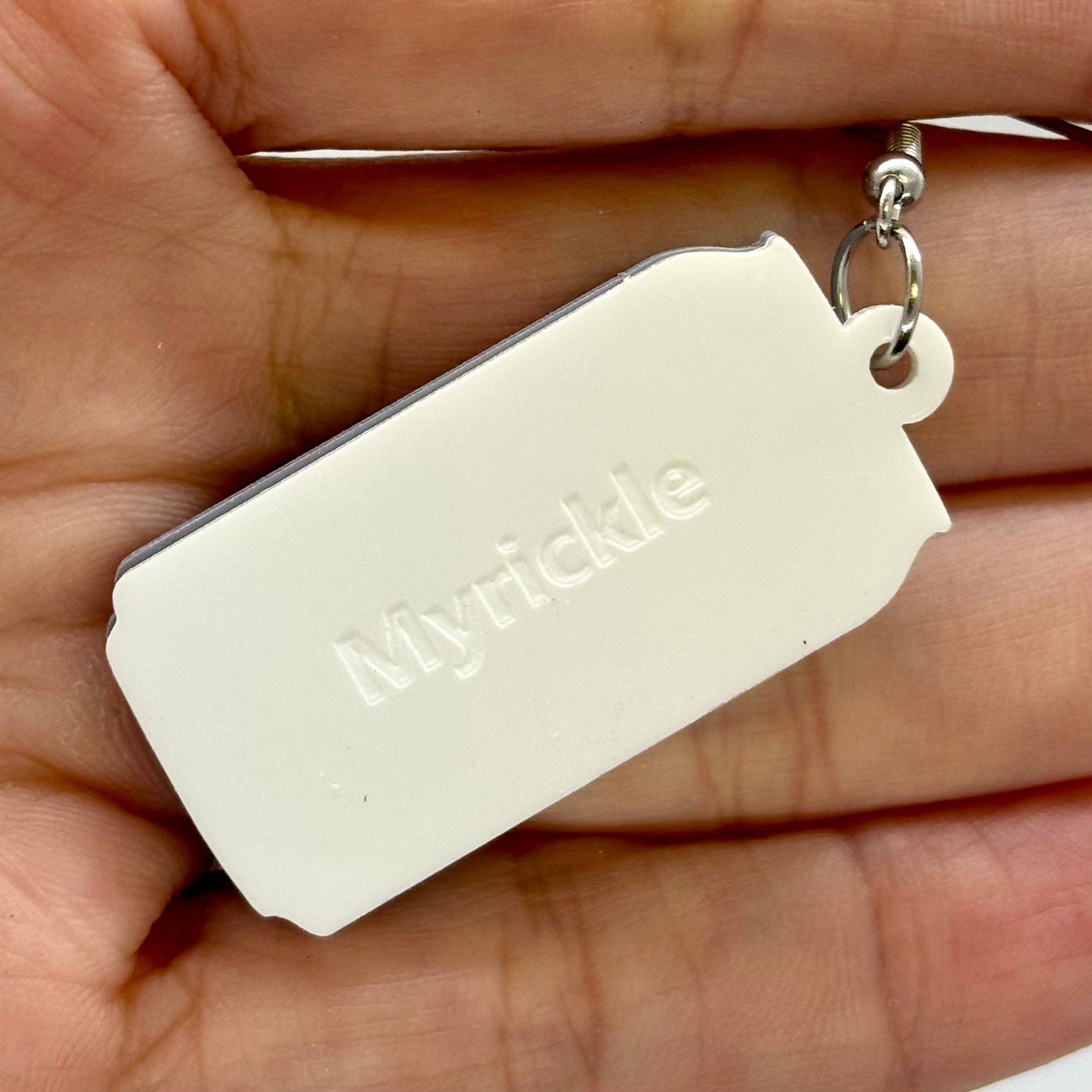 Myrickle - Vente Boucles d'oreilles pendantes - Boucles d'oreilles Coca Light Cadeau amusant sur le thème de la nourriture3