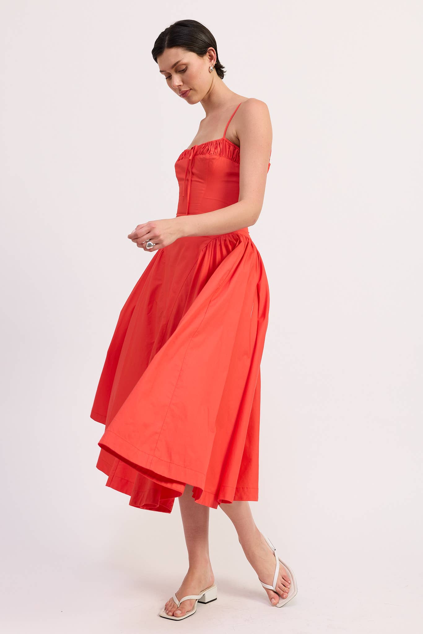 Emory Park - Wholesale Dress - Women's - CORSET BUSTIER MIDI A LINE DRESS11