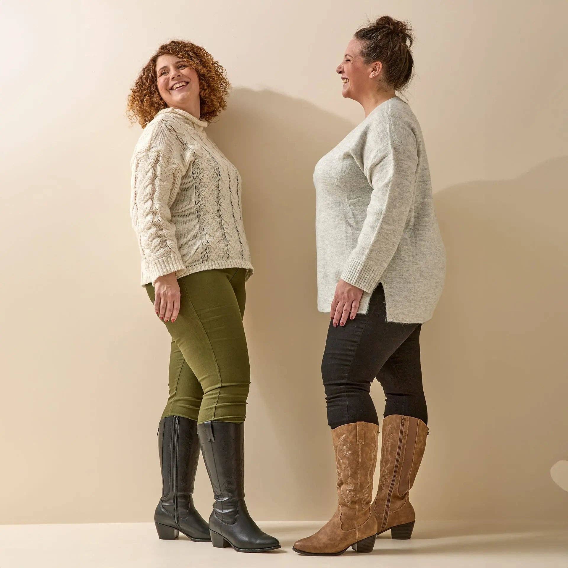 Gabylou - Wholesale Boots - Women's - VARIO Boots 2XL/3XL for wide calves - Irina Model2