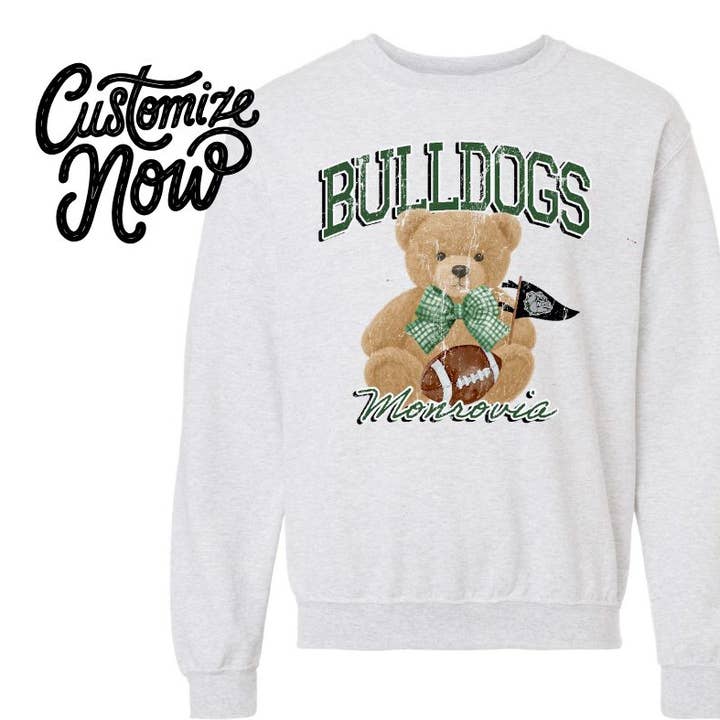 Anpassad Team Spirit Björntröja — Gildan Ash, Anpassa för wholesale av 222 PARKSIDE