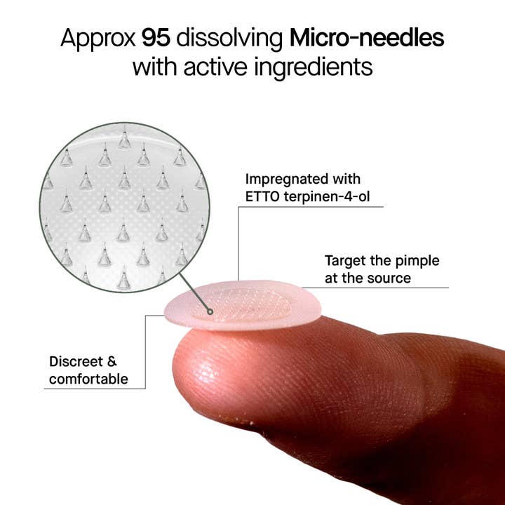Etto Australia - Wholesale Acne/Hydrocolloid Patch - Acne Micro-dart Patches