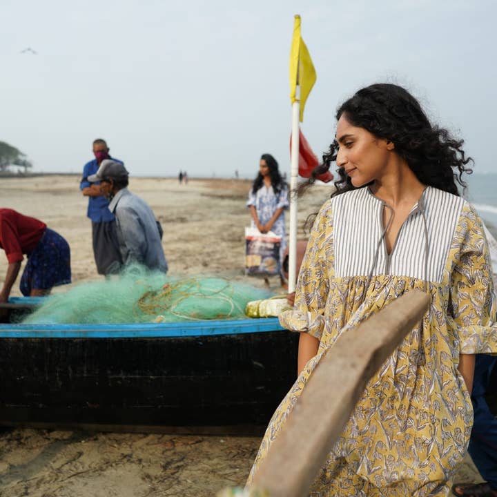 Annahmol - Wholesale Dress - Women's - Block Print Summer Dress 10