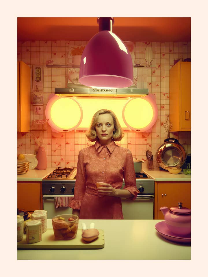 Poster - Candy Chrome 01 (12x16 in) - Hartman Ai for wholesale by Hartman A.I.