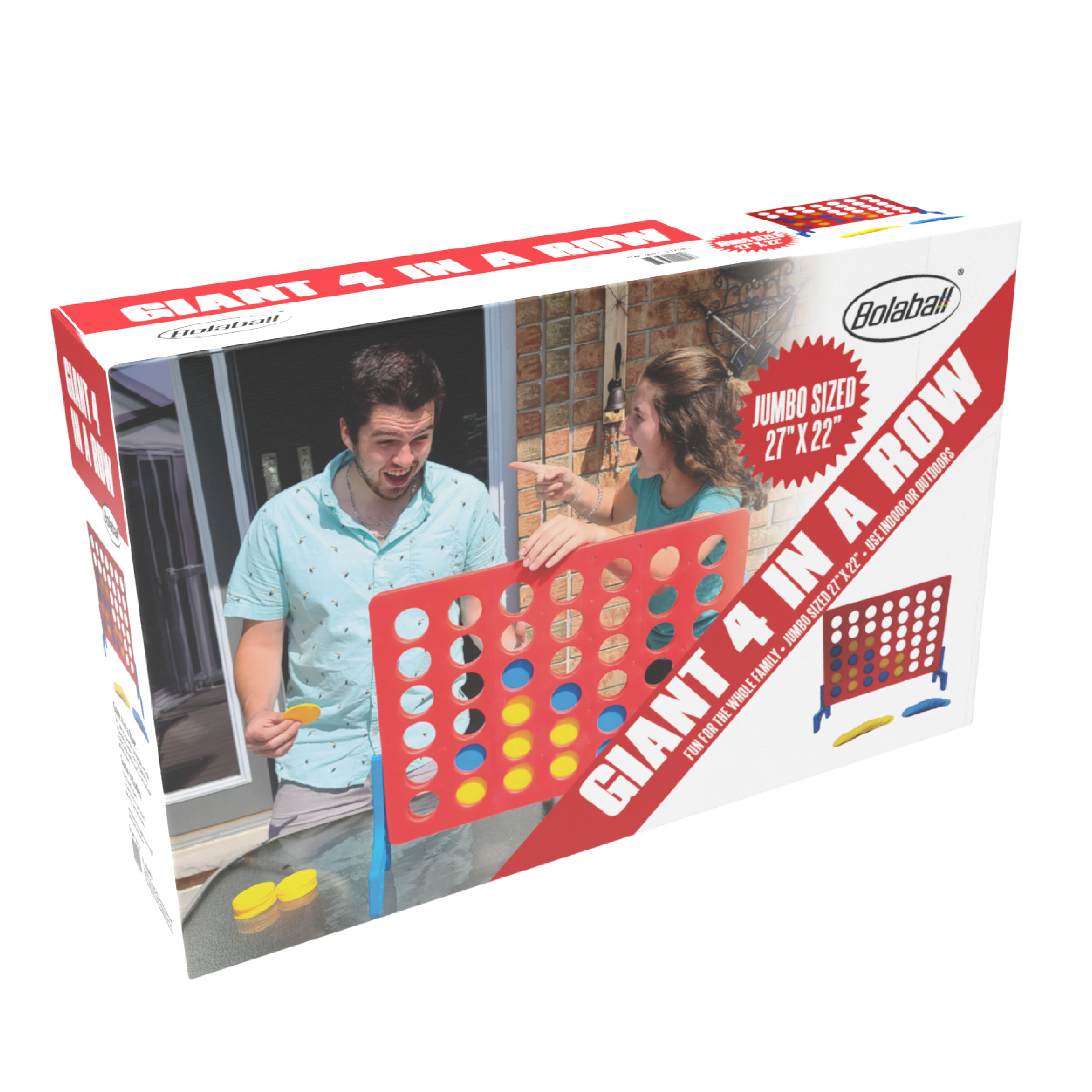 Bolaball - Vente Jeux de société - Bolaball Grand Puissance 4 - Édition Famille1