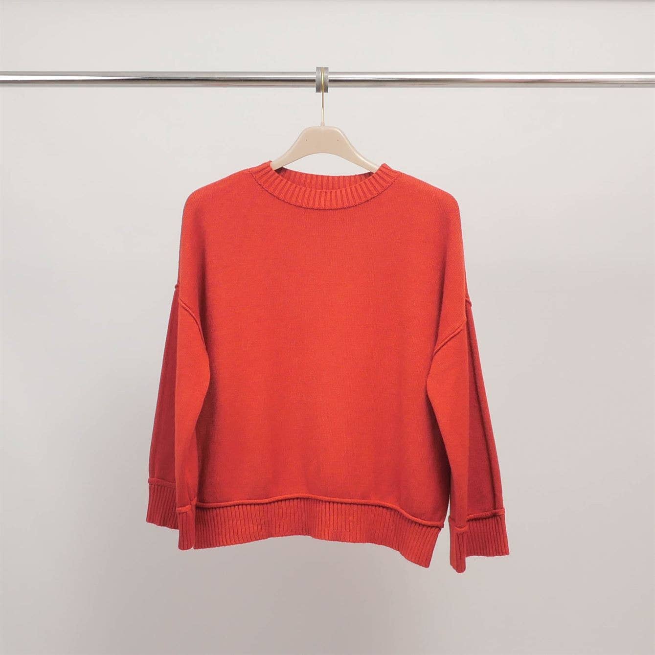 Cecile Wang - Wholesale Knit Sweater - Women's - Soft knit round neck sweater DSY94686