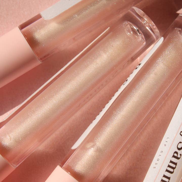 SamMade. - Wholesale Lip Gloss - Pink Pearl Lip Gloss | Shiny bubblegum scented4
