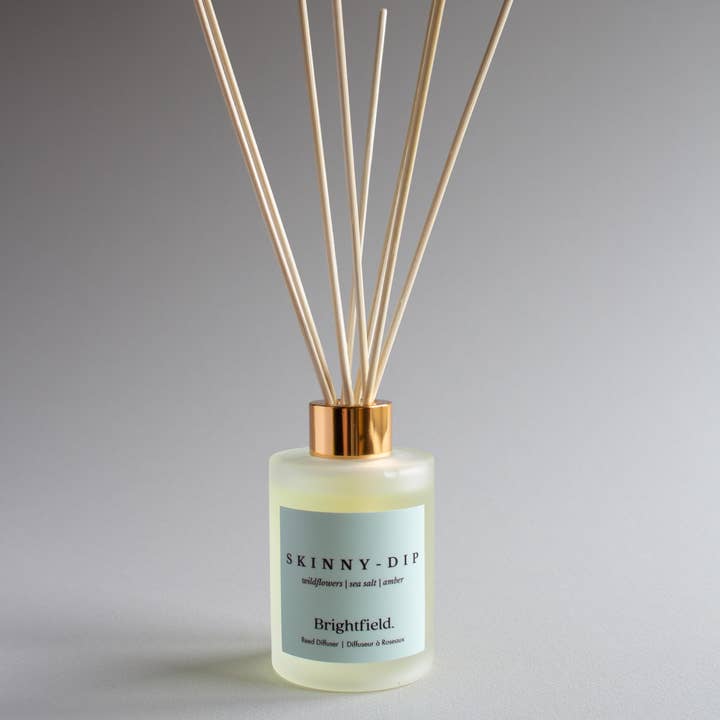 Brightfield - Wholesale Reed Diffuser - Skinny Dip Non-Toxic Sustainable Natural Reed Diffuser