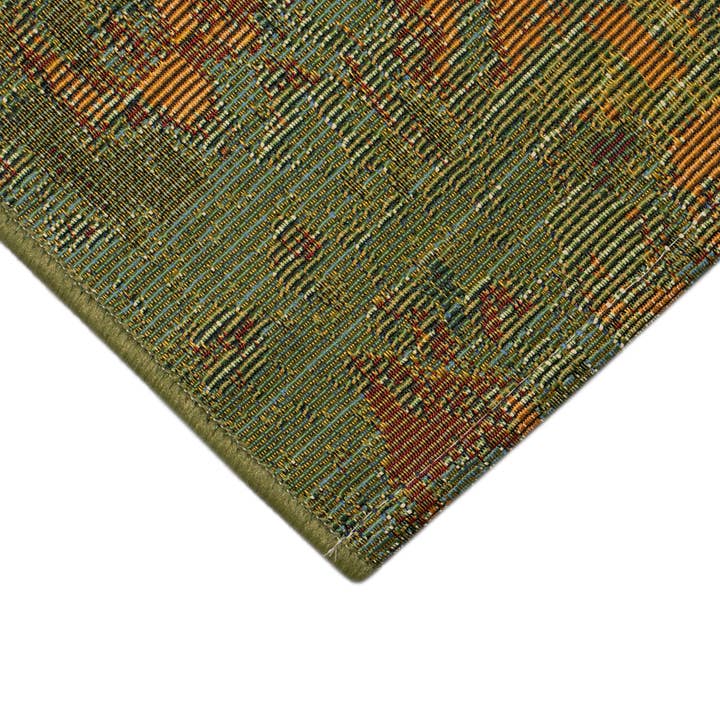 Marina Kermin Indoor/Outdoor Area Rug Green for wholesale on Faire6
