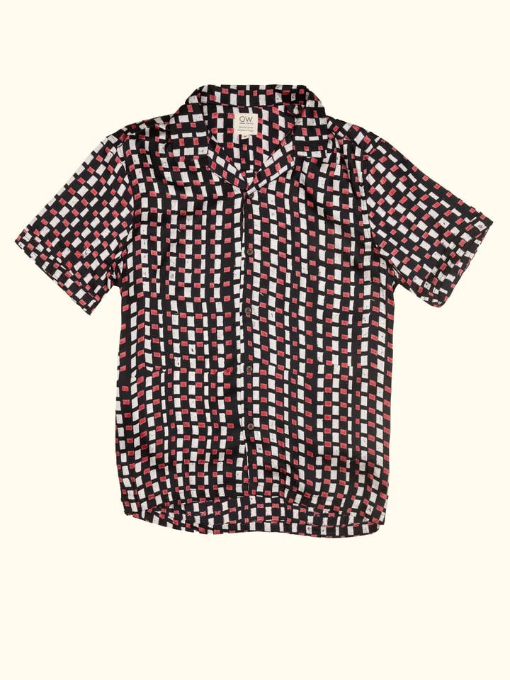 nolte satin handtryckt skjorta för wholesale av Otherwise