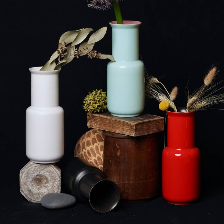 vase en porcelaine de bambou pour la vente par Middle Kingdom