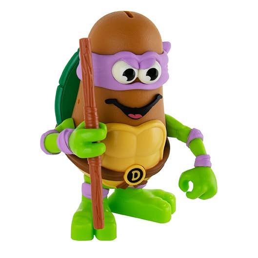 Super Impulse USA - Wholesale Toy Set - Kids - Poptater 4 " TMNT Leonardo (Blue) or Donatello (Purple)2