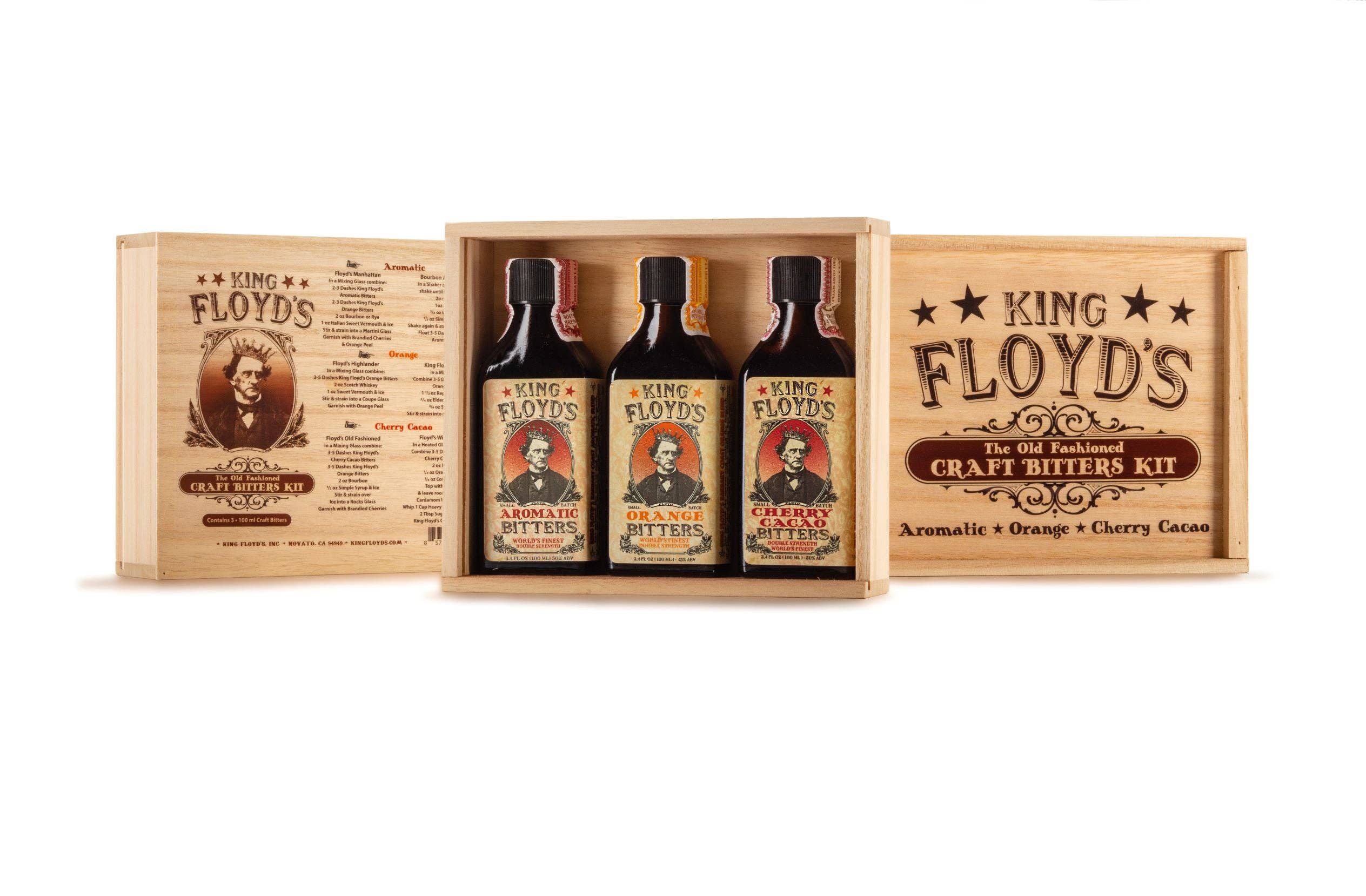 King Floyd’s - Wholesale Bitters - KING FLOYD'S Old Fashioned Bitters Gift Set